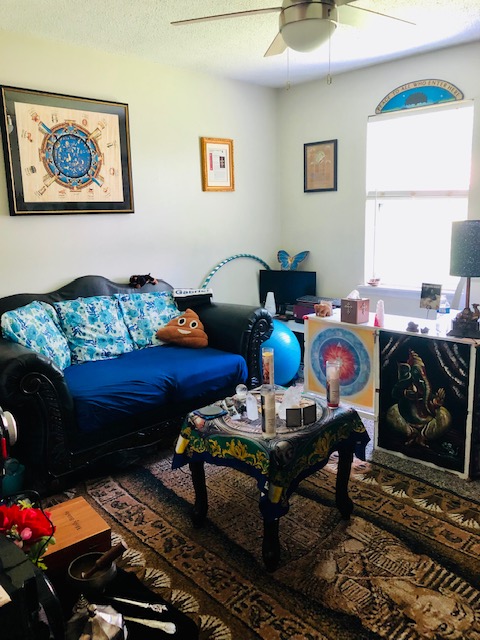 The reading room at Psychic Readings by Michael